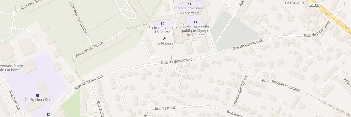 Plan du 26 Rue de Bazincourt à Verneuil-sur-Seine