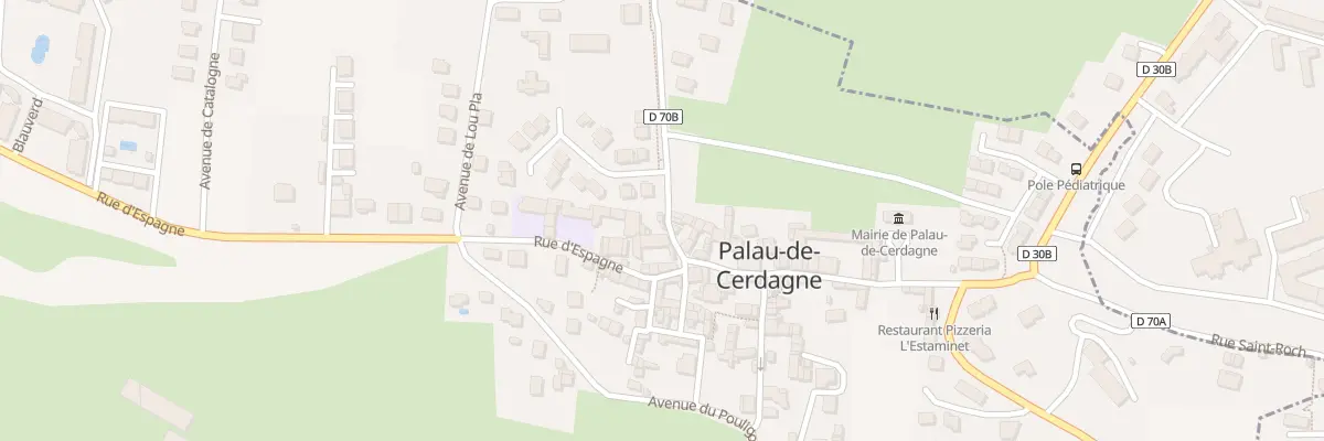 Plan du 5 Le Village à Palau-de-Cerdagne