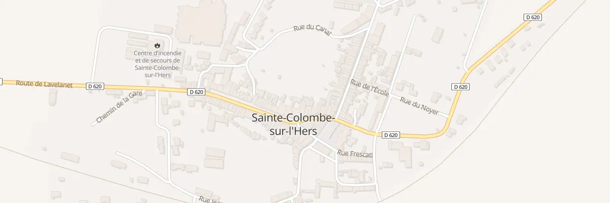 Plan du 14 Gr Grand Rue à Sainte-Colombe-sur-l’Hers