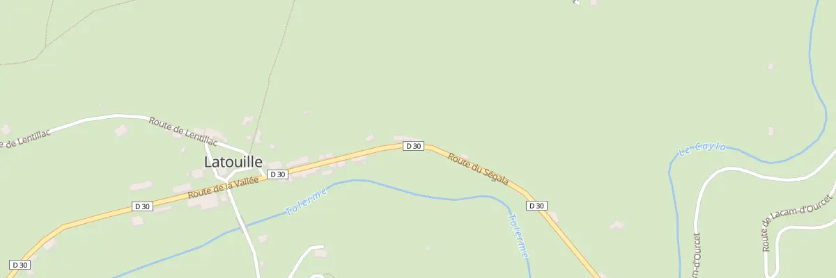 Plan du 5132 Le Sucot à Latouille-Lentillac