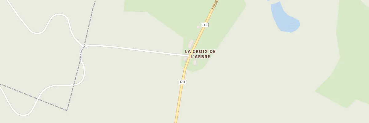 Plan du 5060 La Croix de l’Arbre à Chavanat