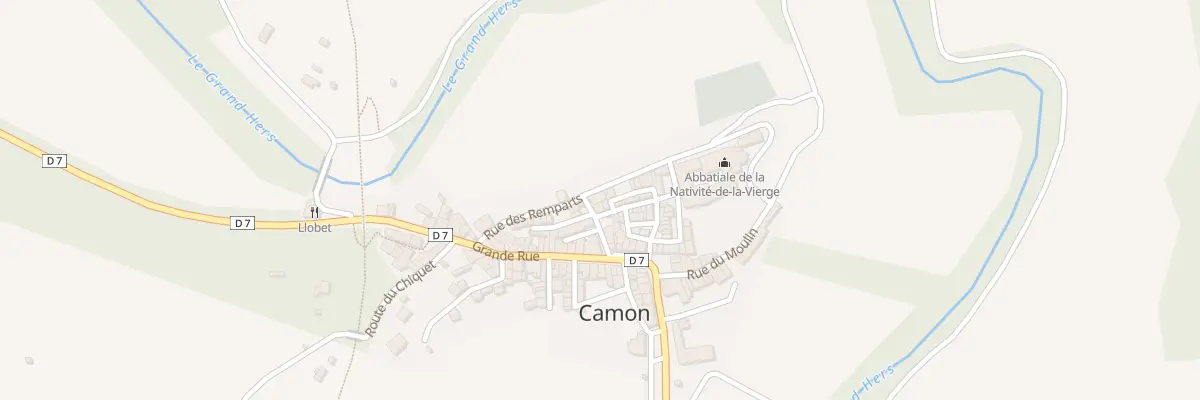 Plan du 1 Rue Georges d’Armagnac à Camon