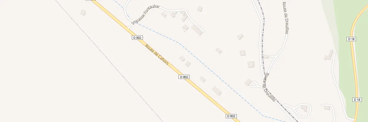 Plan du 764 Rte de Cahors à Camboulit