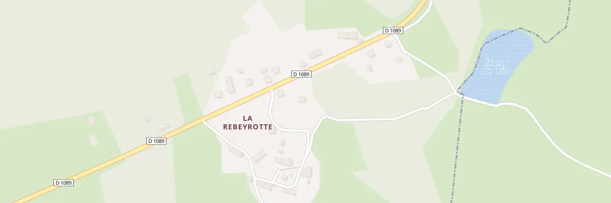 Plan du 18 La Rebeyrotte à Eyrein