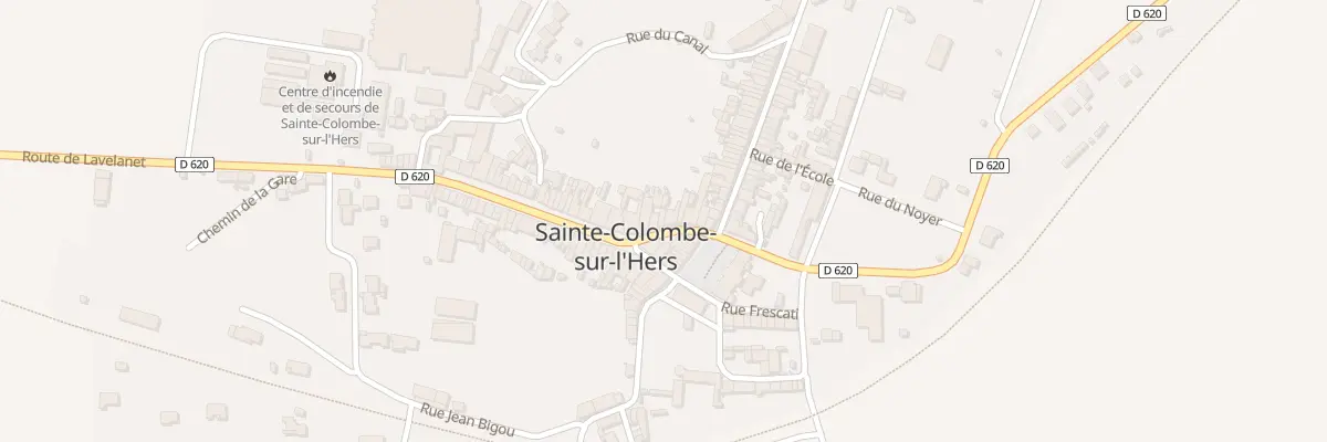 Plan du 10 Gr Grand Rue à Sainte-Colombe-sur-l’Hers