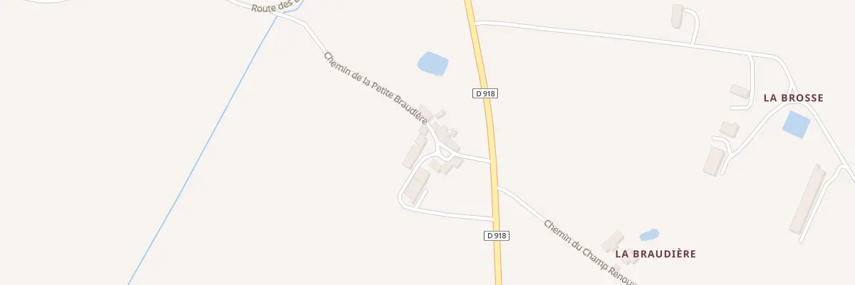 Plan du 3 Che de la Petite Braudière à Saint-Août
