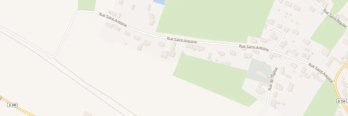 Plan du 435 Rue Saint Antoine à Aubin-Saint-Vaast