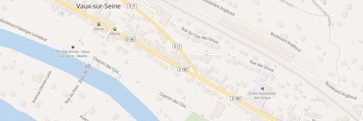 Plan du 174B Rue du Gen de Gaulle à Vaux-sur-Seine