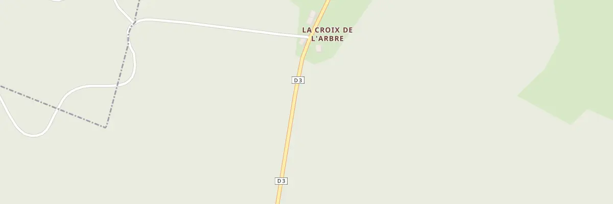 Plan du 5134 La Croix de l’Arbre à Chavanat