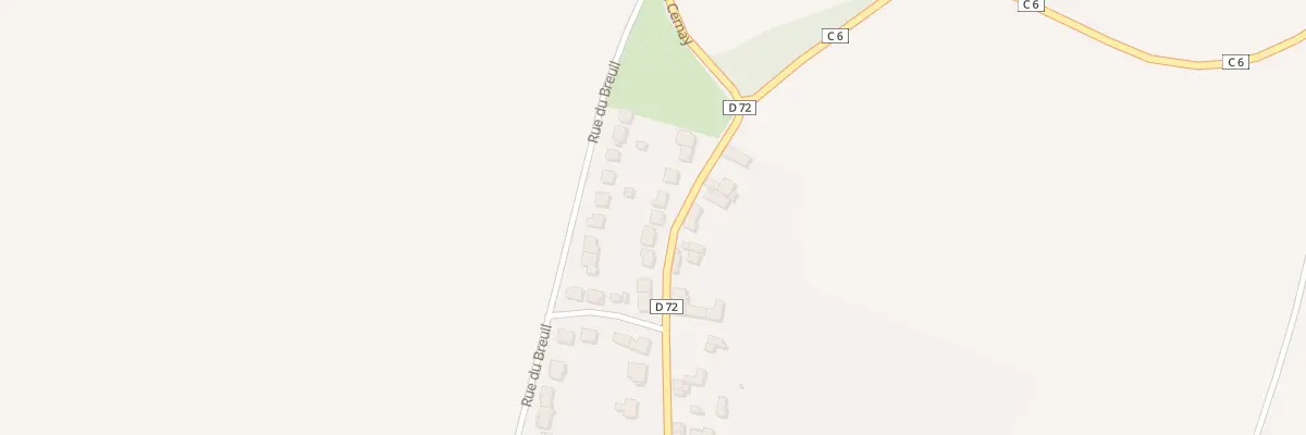 Plan du 21 Rue du Caillon à La Celle-les-Bordes