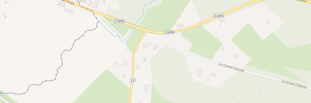 Plan du 26 Rte Le Grand Chemin à Méry-sur-Cher