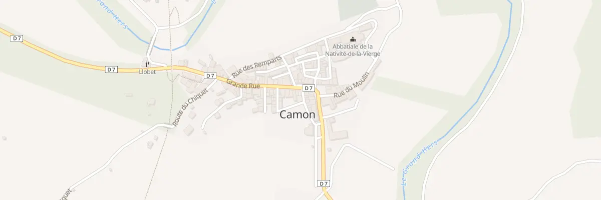 Plan du 3 Rue Gabriel Fauré à Camon