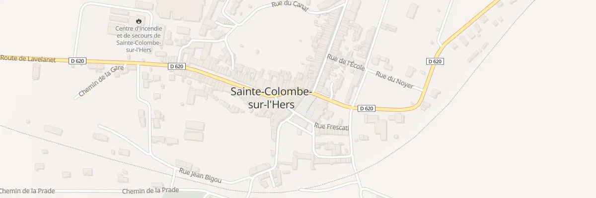 Plan du 6 Pl des Marronniers à Sainte-Colombe-sur-l’Hers