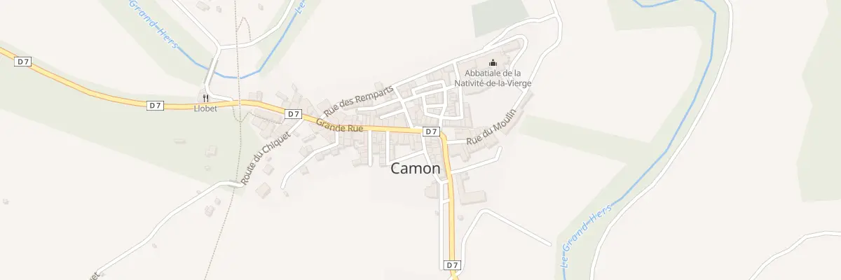 Plan du 3A Rue Gabriel Fauré à Camon