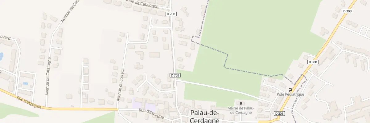 Plan du 120 Lou Pla à Palau-de-Cerdagne