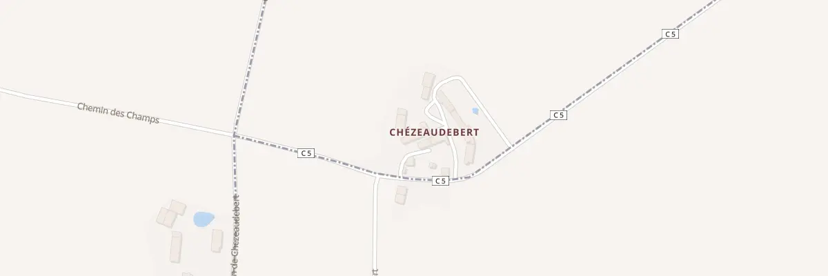 Plan du 44 Chezeaudebert à Diou