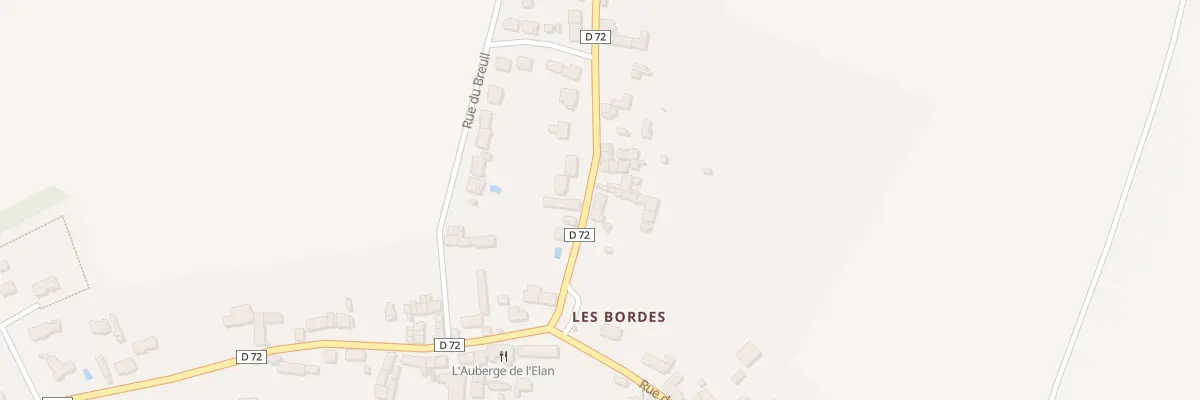 Plan du 6 Rue du Caillon à La Celle-les-Bordes