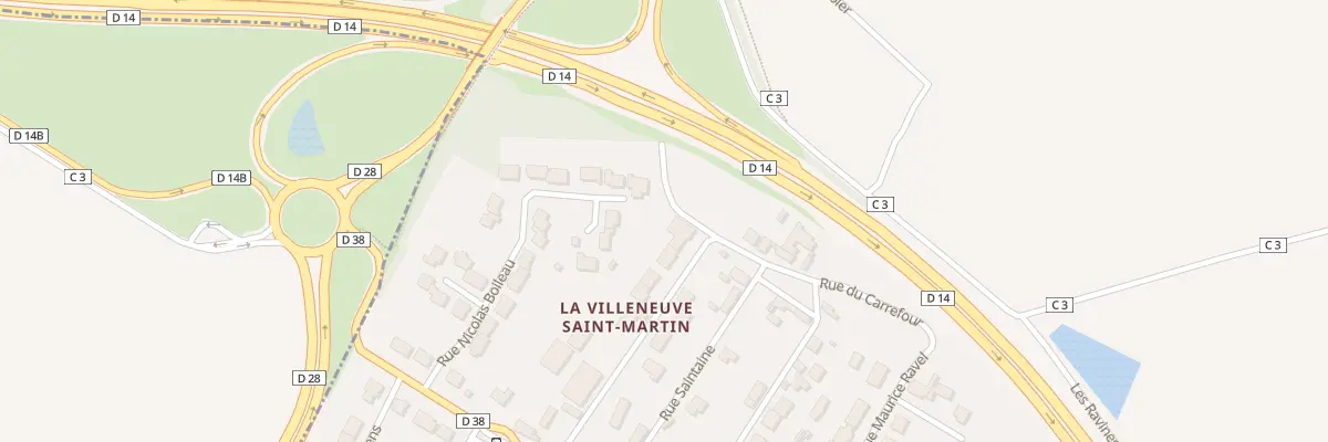 Plan du 13 Rue Jules Verne à Ableiges