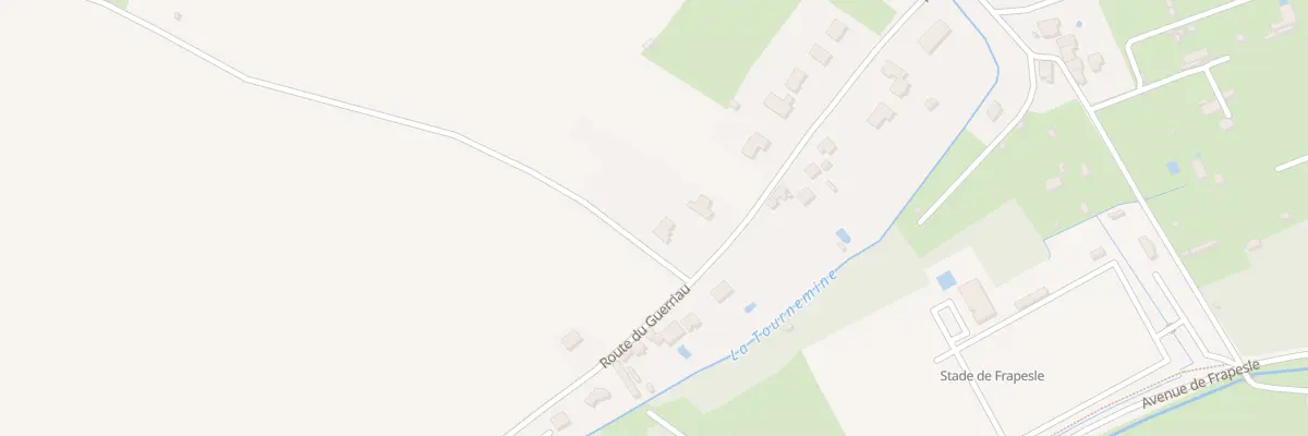 Plan du 100 Rte du Guerriau à Issoudun