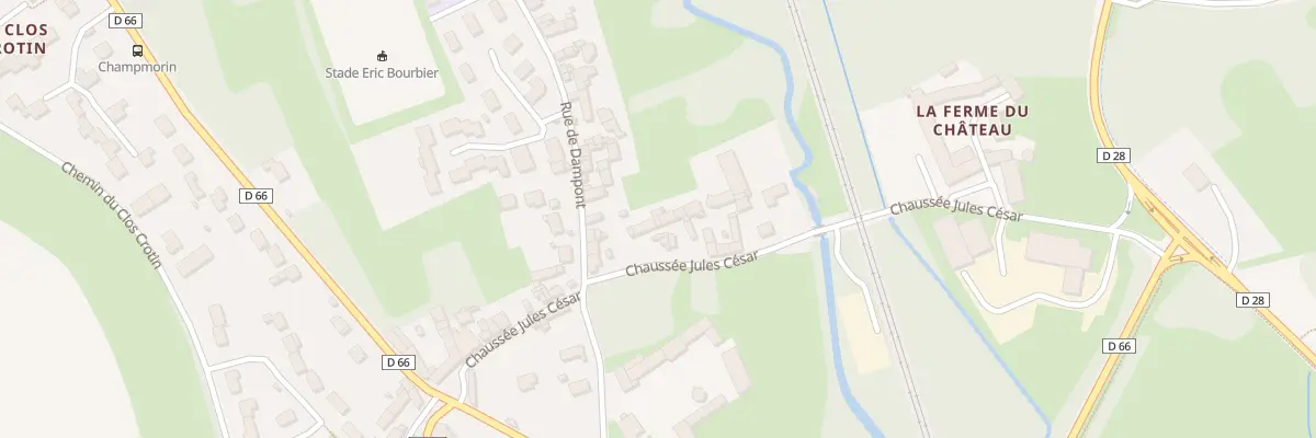 Plan du 22 Rue de la Chaussee Jules Cesar à Us