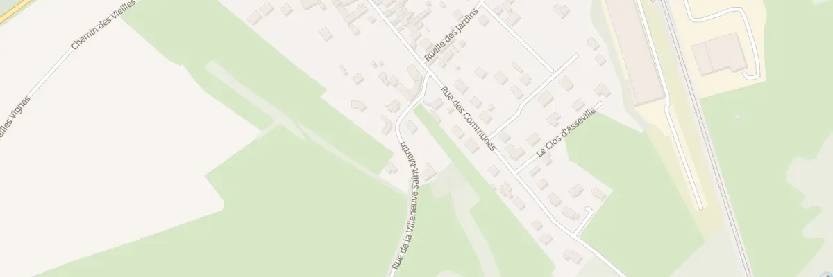 Plan du 15 Rue Villeneuve Saint Martin à Us