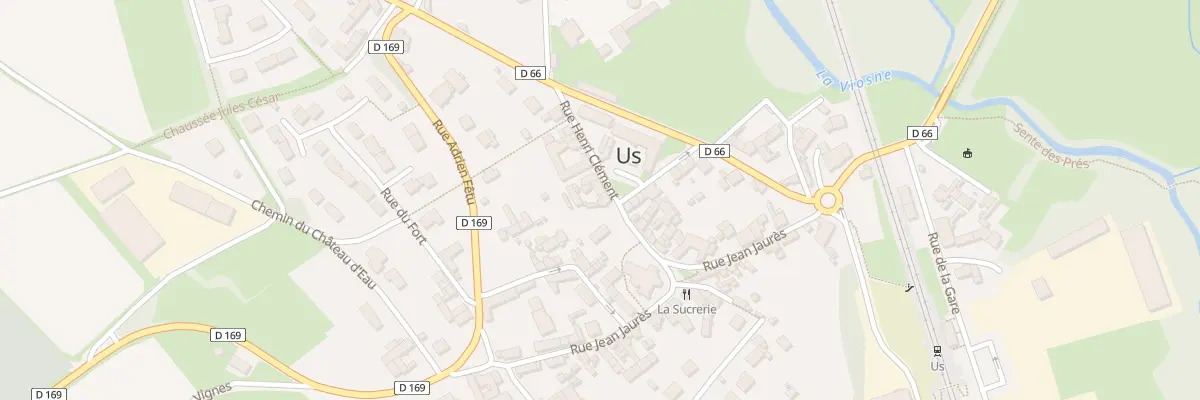 Plan du 10 Rue Henri Clément à Us