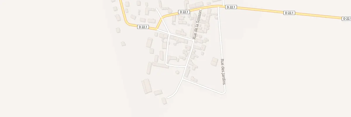 Plan du 2 Rle du Puits à Neuville Saint Denis