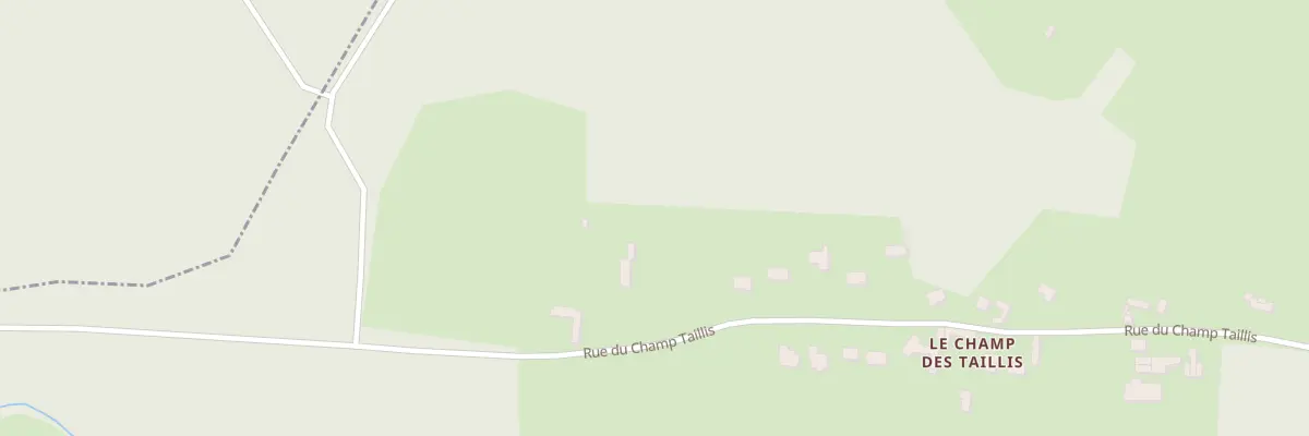 Plan du 34 Rue du Champ Taillis à Saint-Paul