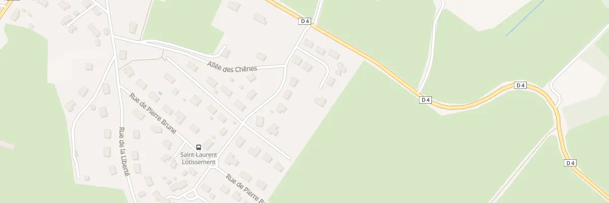 Plan du 8 Imp des Peupliers à Saint-Laurent