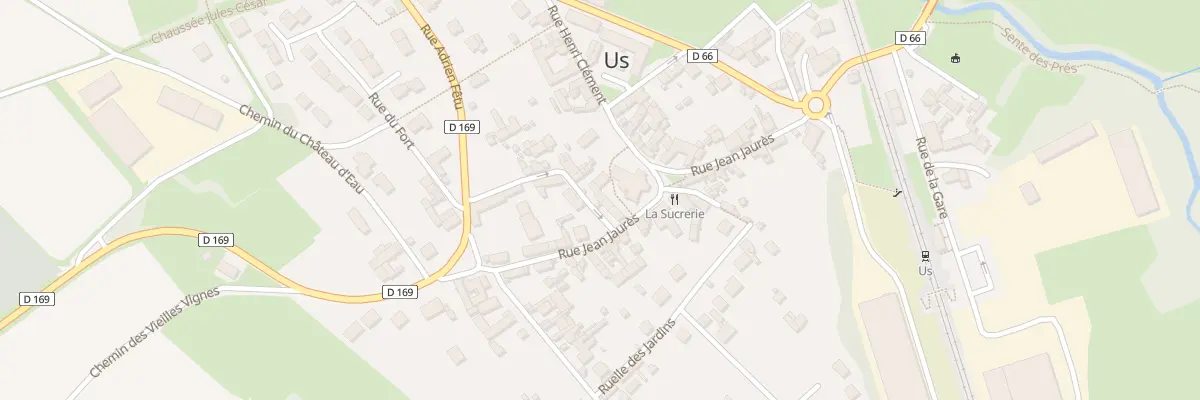 Plan du 6 Rue du Fort à Us