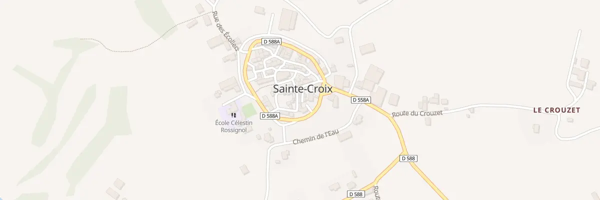 Plan du 5034 Sainte Croix à Sainte-Croix