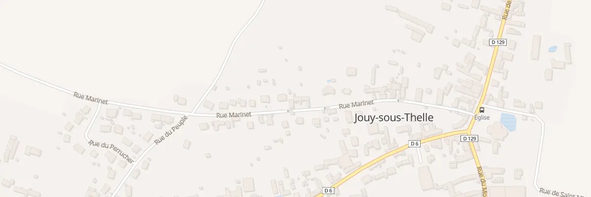 Plan du 274 Rue Marinet à Jouy-sous-Thelle