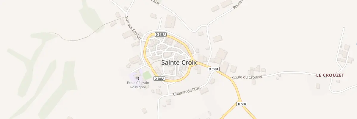 Plan du 5025 Sainte Croix à Sainte-Croix