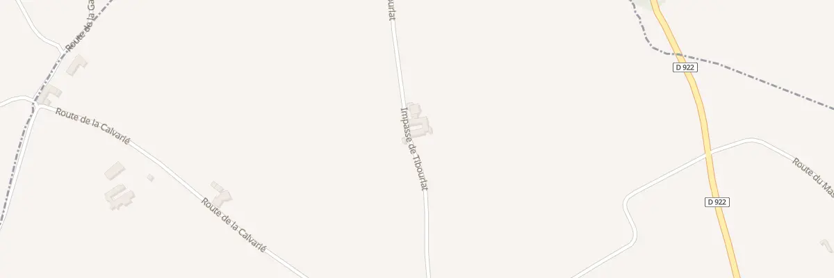 Plan du 300 Imp de Tibourlat à Bournazel