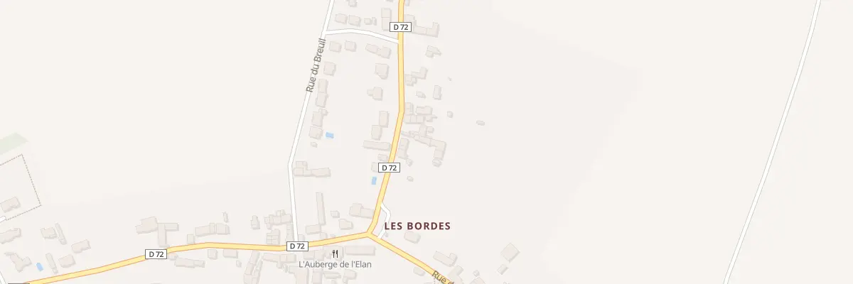Plan du 8 Rue du Caillon à La Celle-les-Bordes