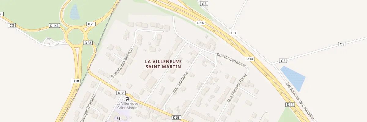 Plan du 10 Rue Jules Verne à Ableiges