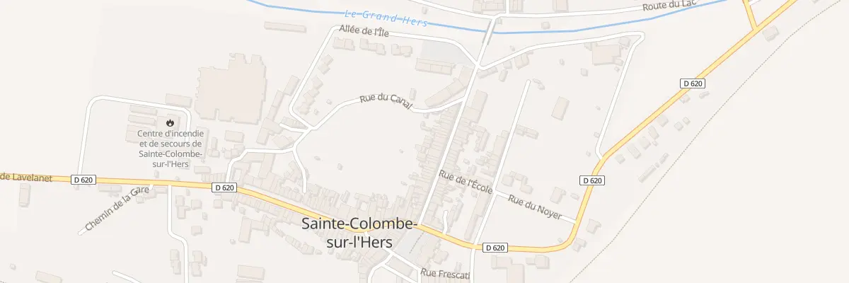 Plan du 35 Ptr Petite Rue à Sainte-Colombe-sur-l’Hers