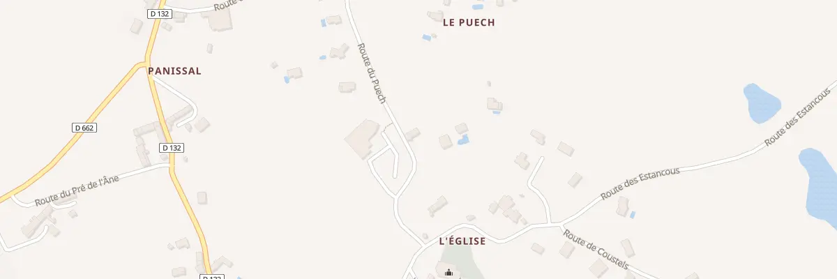 Plan du 5111 L’Eglise à Savignac