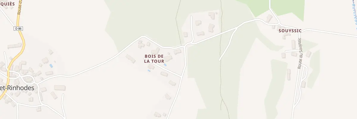 Plan du 5081 Le Negral à Ols-et-Rinhodes