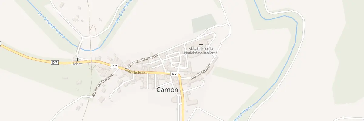 Plan du 116 Rue Charlemagne à Camon