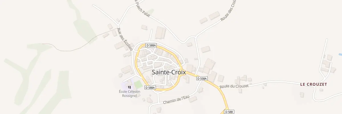 Plan du 5003 Sainte Croix à Sainte-Croix