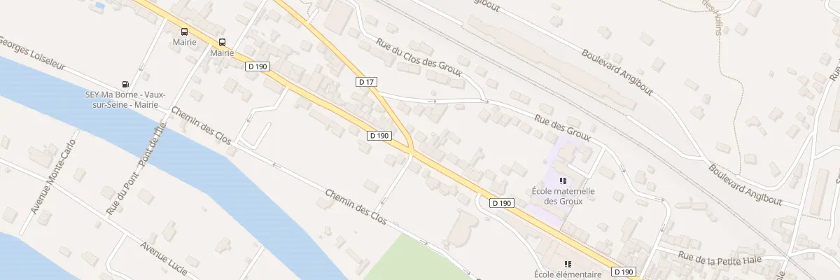 Plan du 4 Av de la Gare à Vaux-sur-Seine