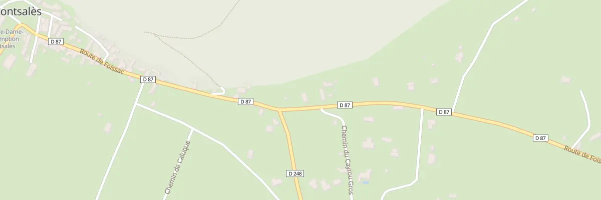 Plan du 5226 Clouchet à Montsalès
