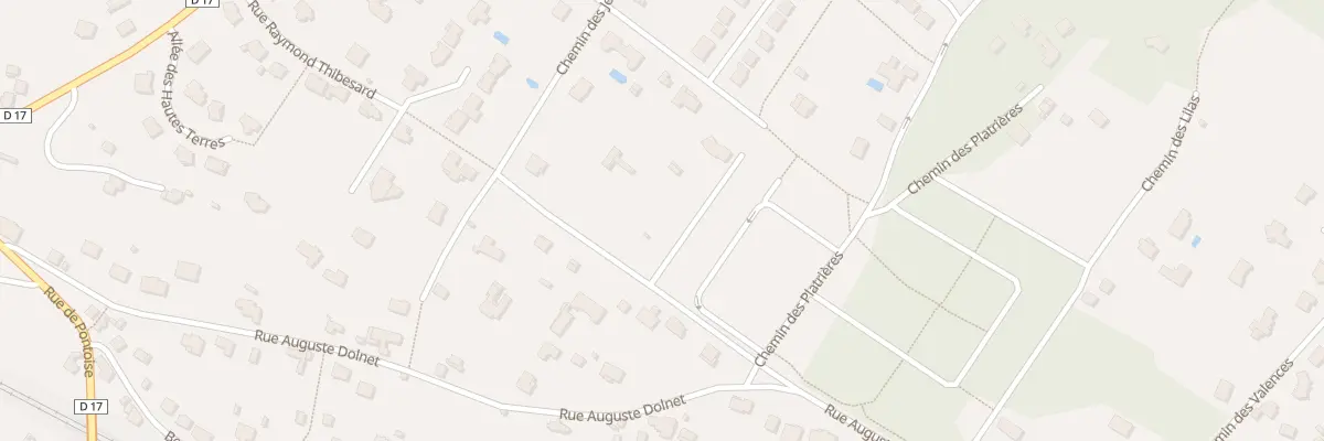 Plan du 8 Che de la Cerisaie à Vaux-sur-Seine