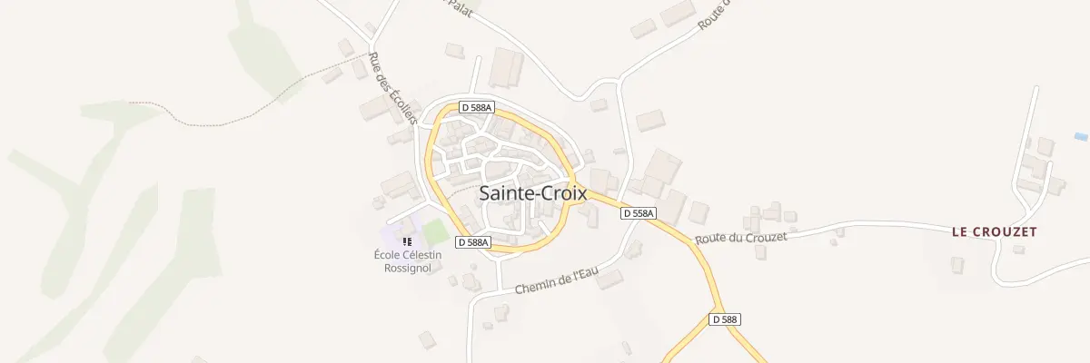 Plan du 5024 Sainte Croix à Sainte-Croix