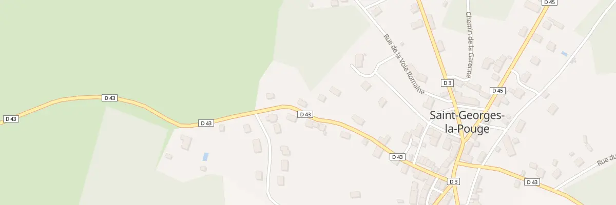 Plan du 5075 Le Bourg à Saint-Georges-la-Pouge