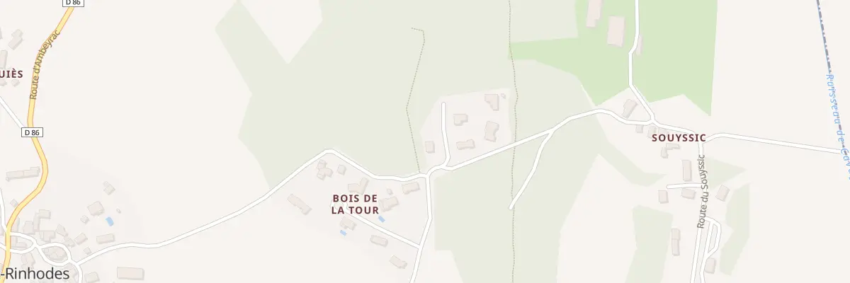 Plan du 5094 Bois de la Tour à Ols-et-Rinhodes