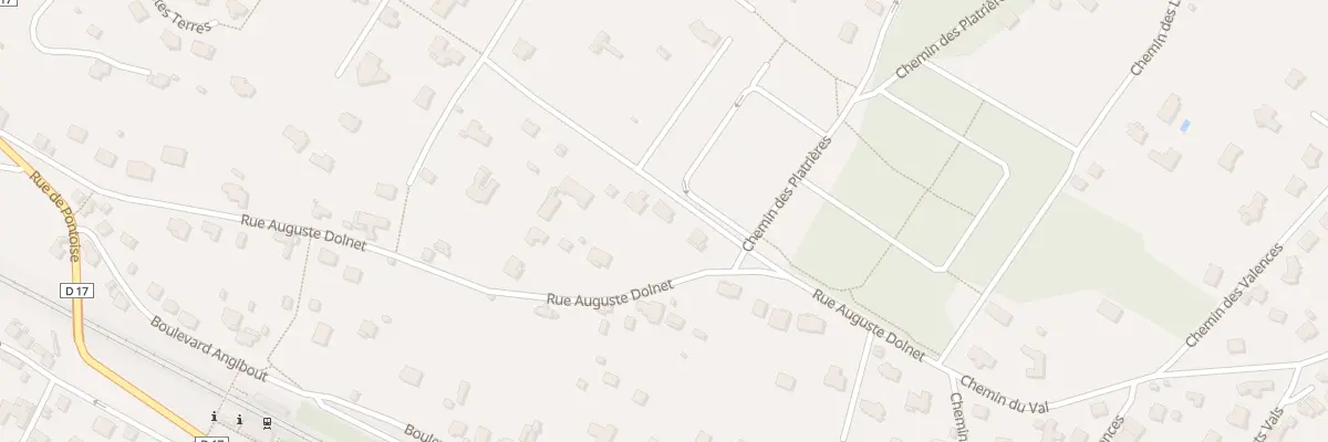 Plan du 1 Che de la Cerisaie à Vaux-sur-Seine