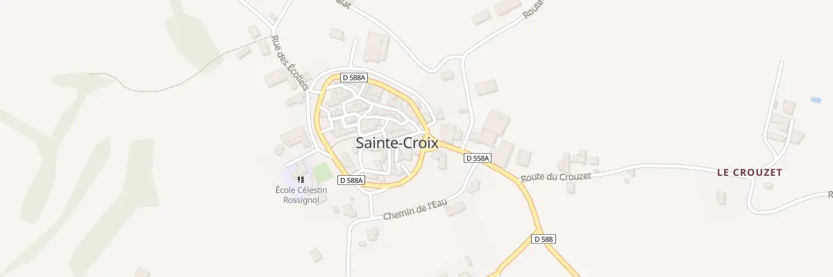Plan du 5037 Sainte Croix à Sainte-Croix
