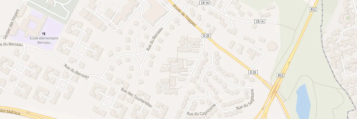Plan du 3 Pl Louis Jouvet à Élancourt